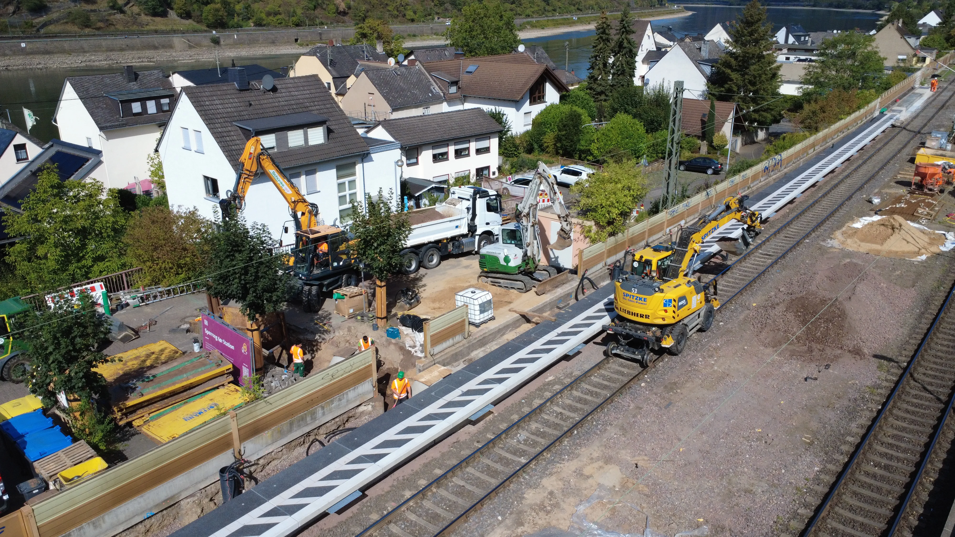 Verkehrsstation Kestert — Zustand am 7. September 2026